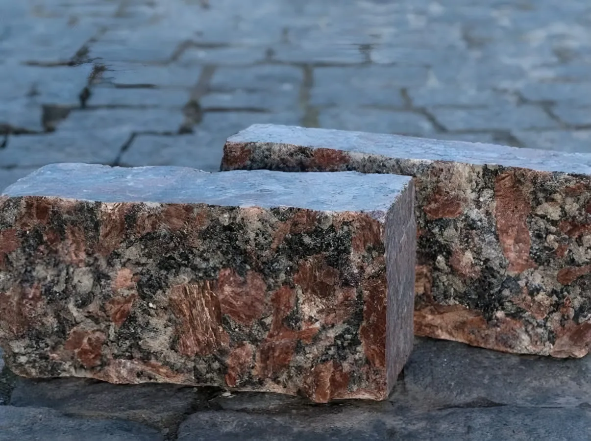 Бруківка колота прямокутна